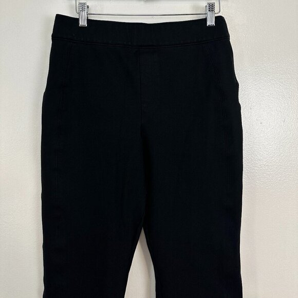 SPANX High Waist Straight Leg Ponte Pants in Classic Black Size Large - Picture 6 of 15